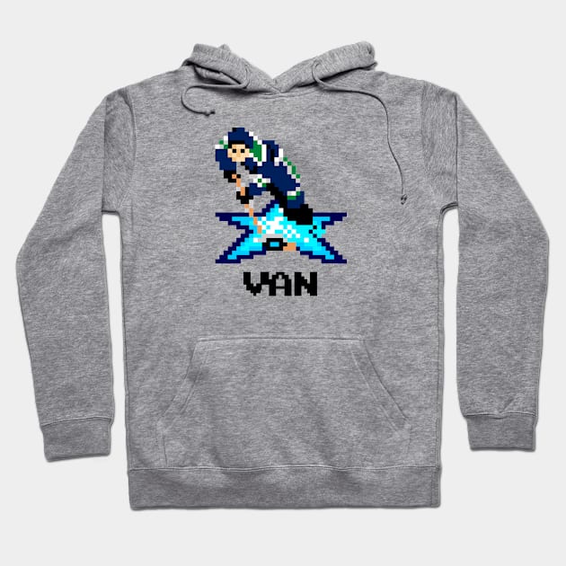 16-Bit Ice Hockey - Vancouver Hoodie by The Pixel League